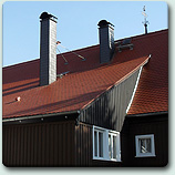 Biberdach mit Ziegel von Braa